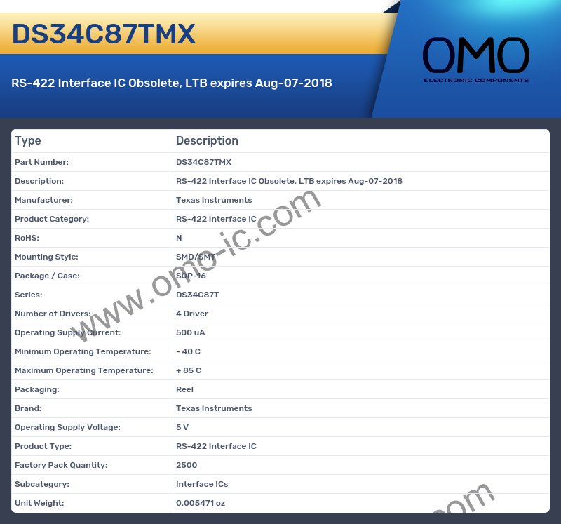DS34C87TMX
