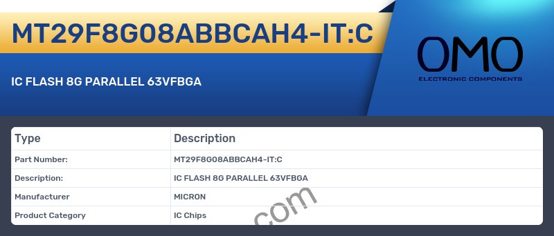 MT29F8G08ABBCAH4-IT:C