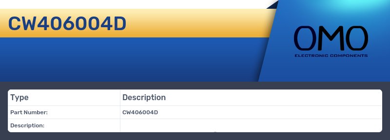 CW406004D