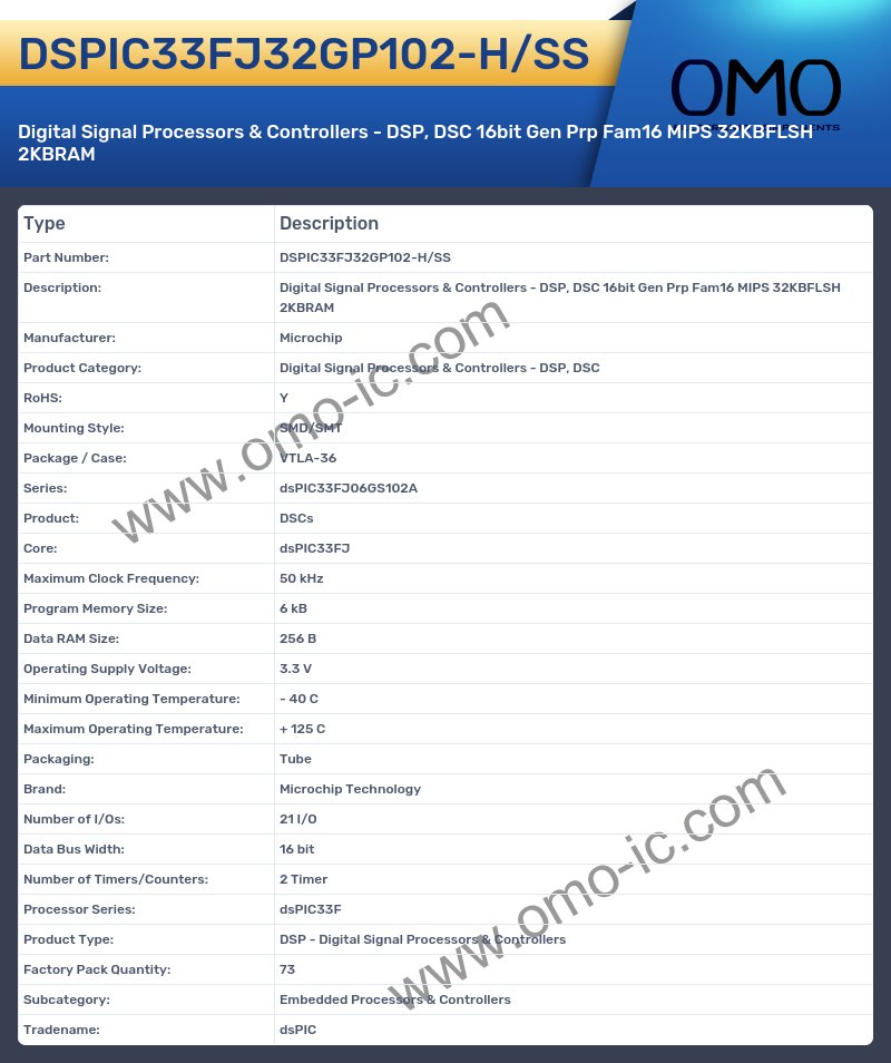 DSPIC33FJ32GP102-H/SS