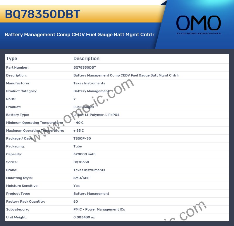 BQ78350DBT