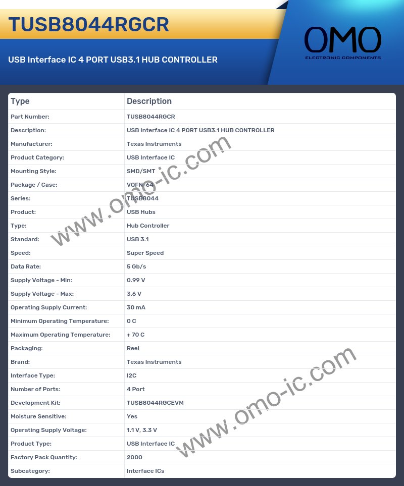 TUSB8044RGCR