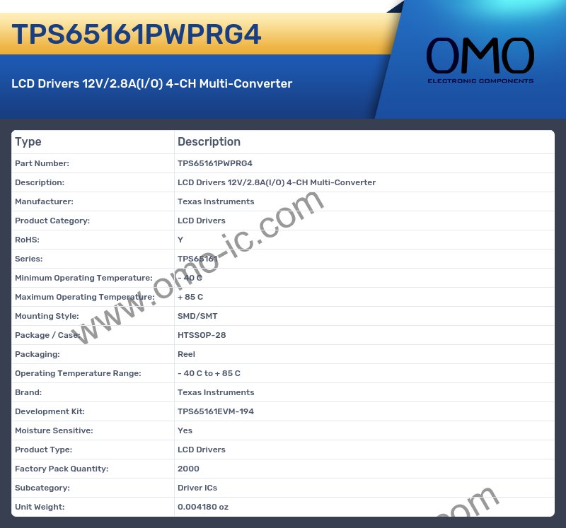 TPS65161PWPRG4
