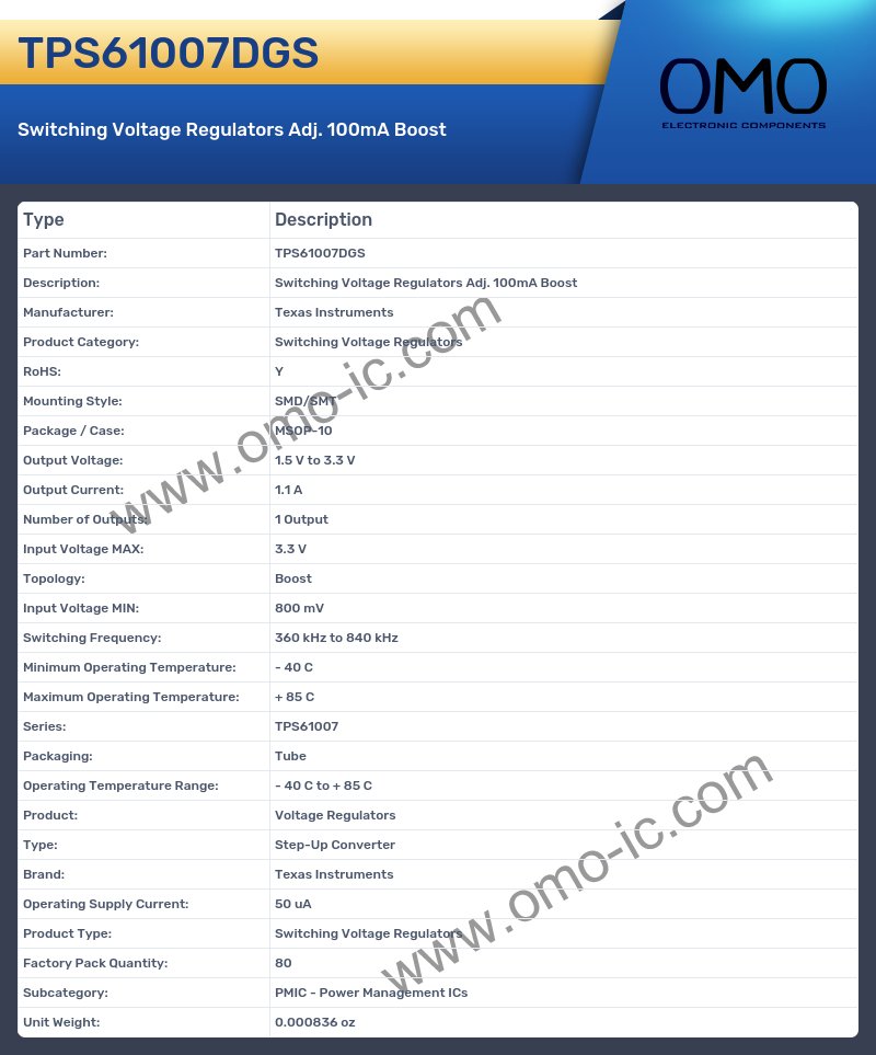 TPS61007DGS