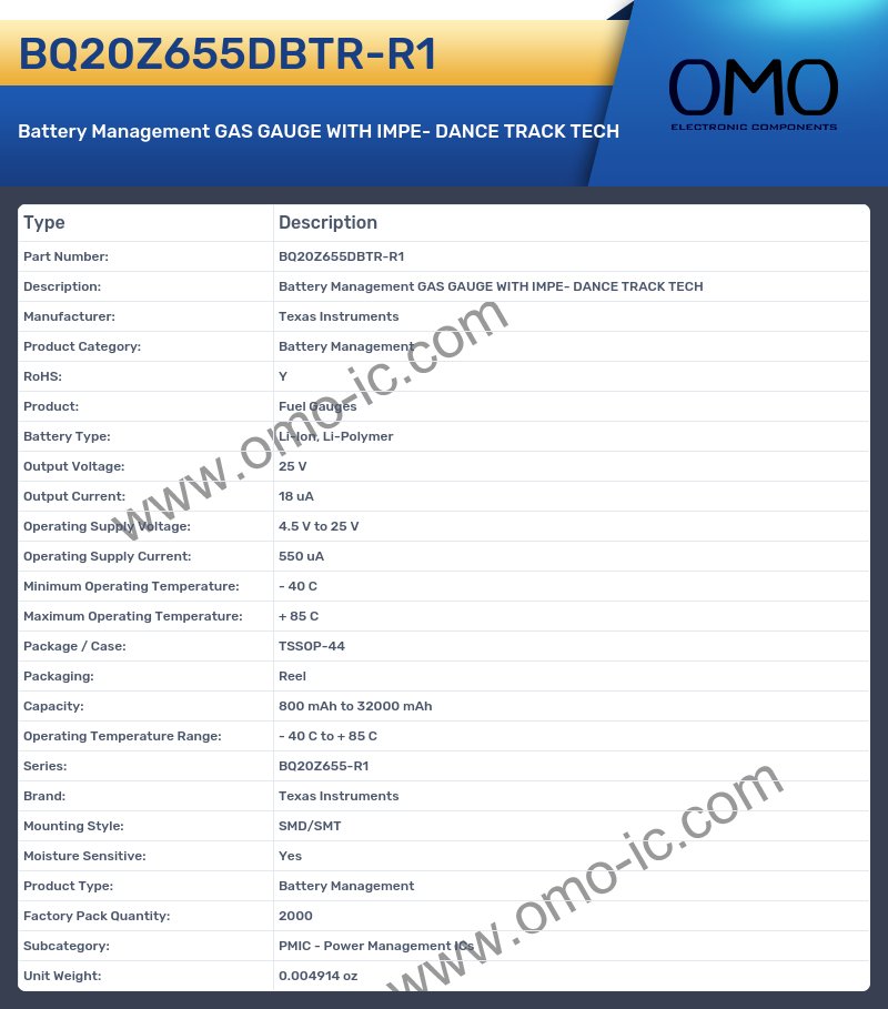 BQ20Z655DBTR-R1