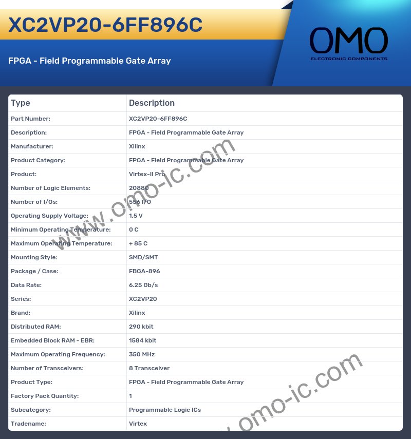 XC2VP20-6FF896C