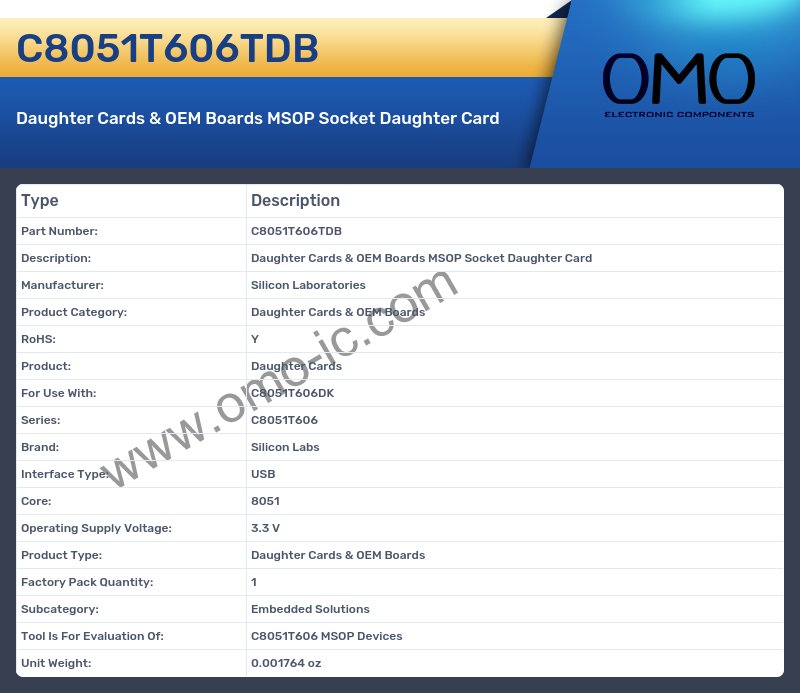 C8051T606TDB