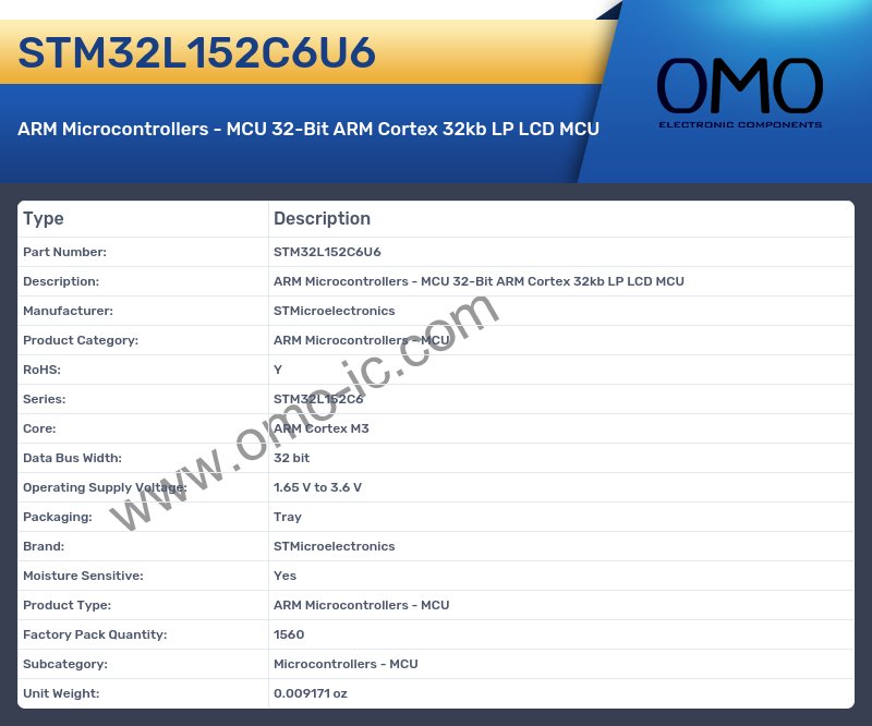 STM32L152C6U6
