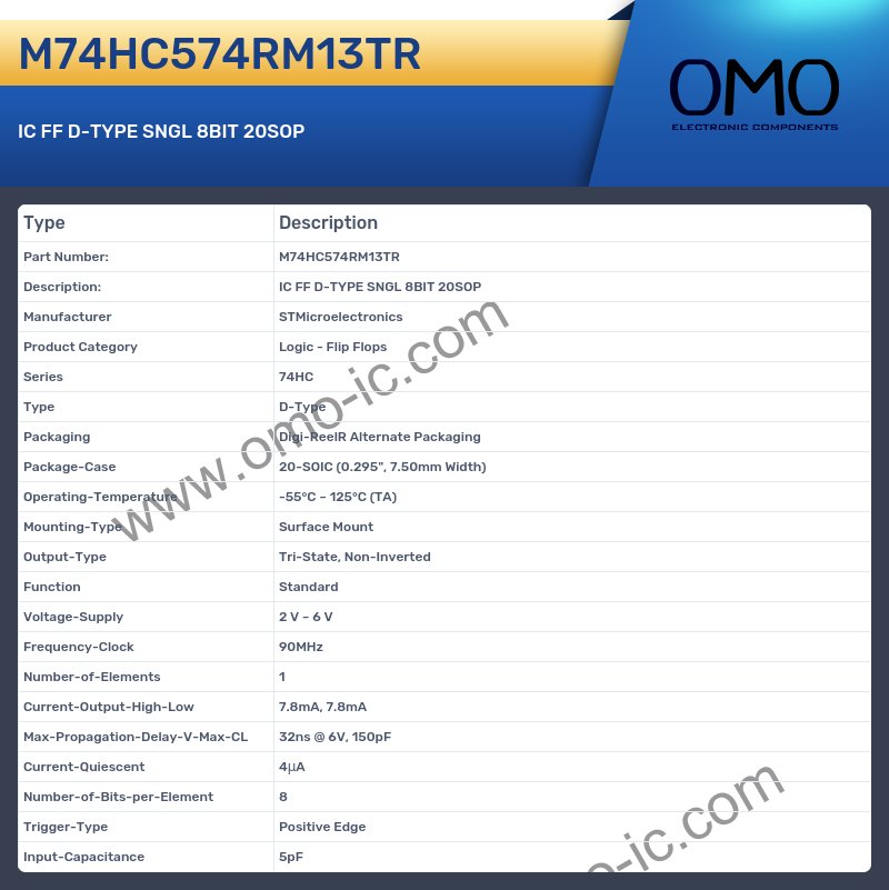 M74HC574RM13TR