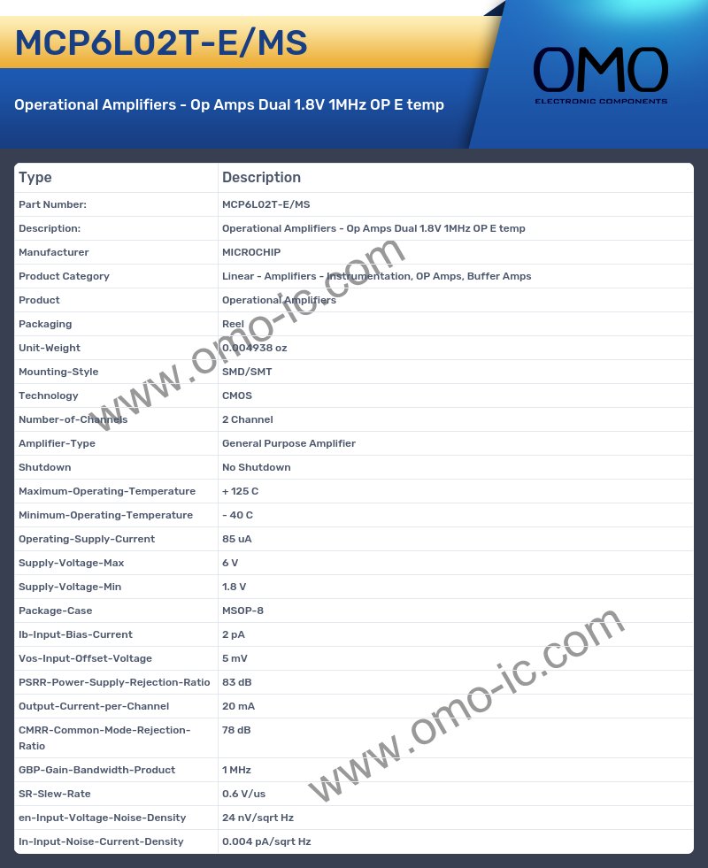 MCP6L02T-E/MS