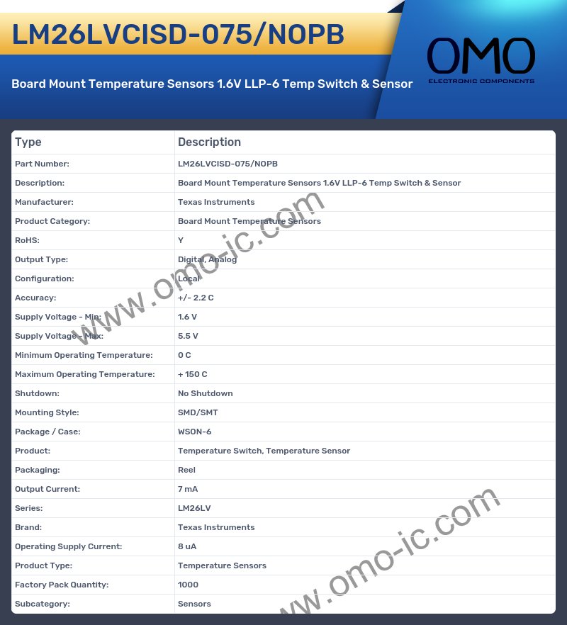 LM26LVCISD-075/NOPB