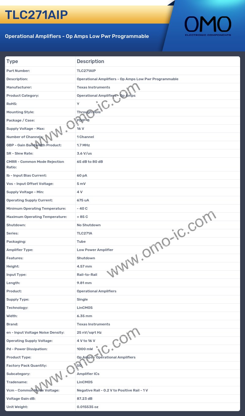 TLC271AIP