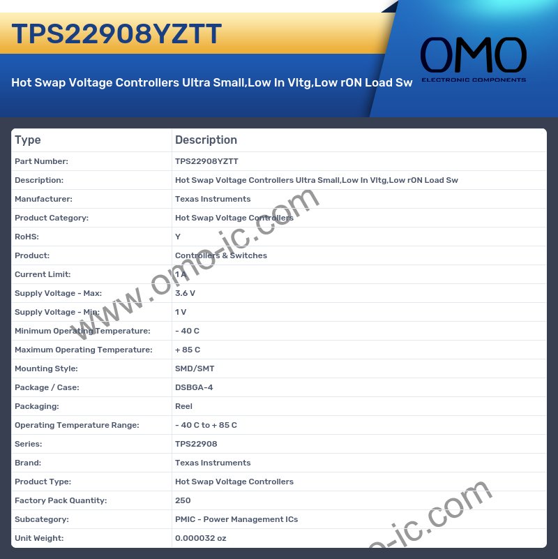 TPS22908YZTT