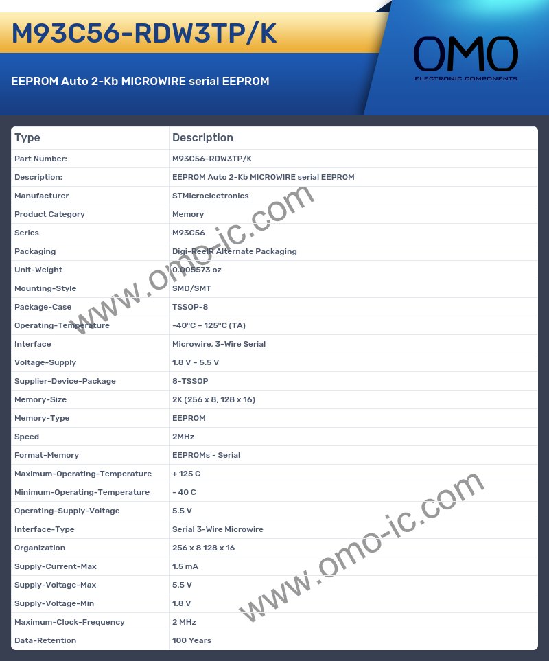 M93C56-RDW3TP/K