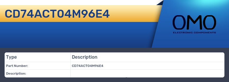 CD74ACT04M96E4