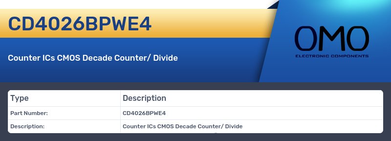 CD4026BPWE4