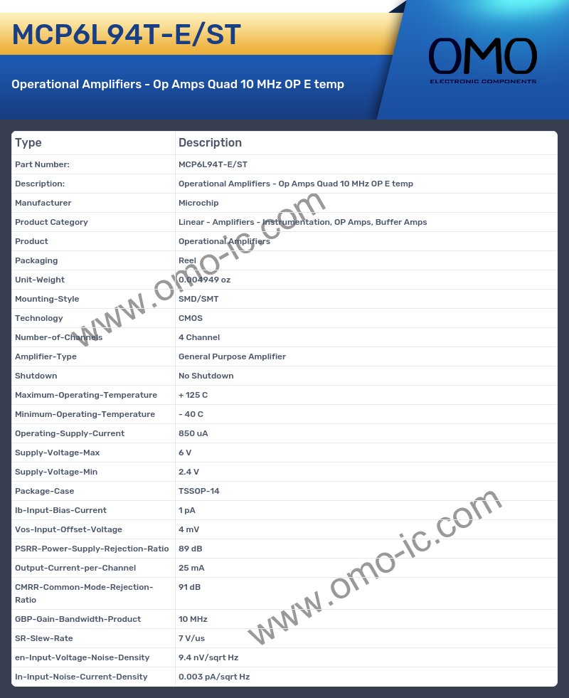 MCP6L94T-E/ST