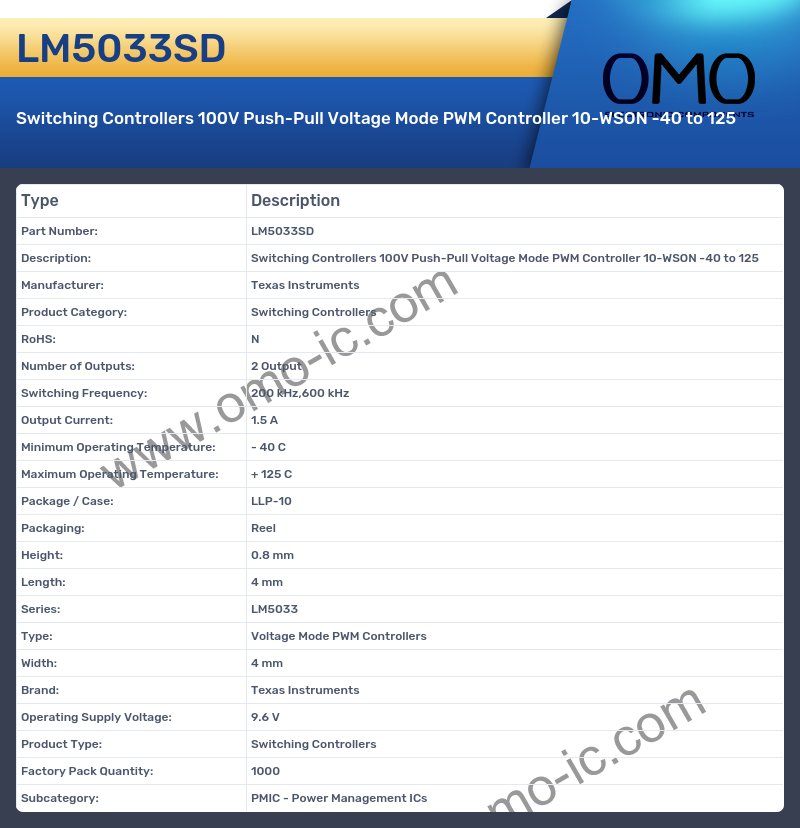 LM5033SD