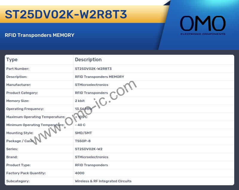 ST25DV02K-W2R8T3