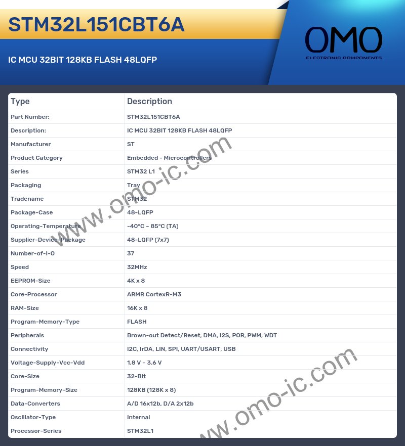 STM32L151CBT6A