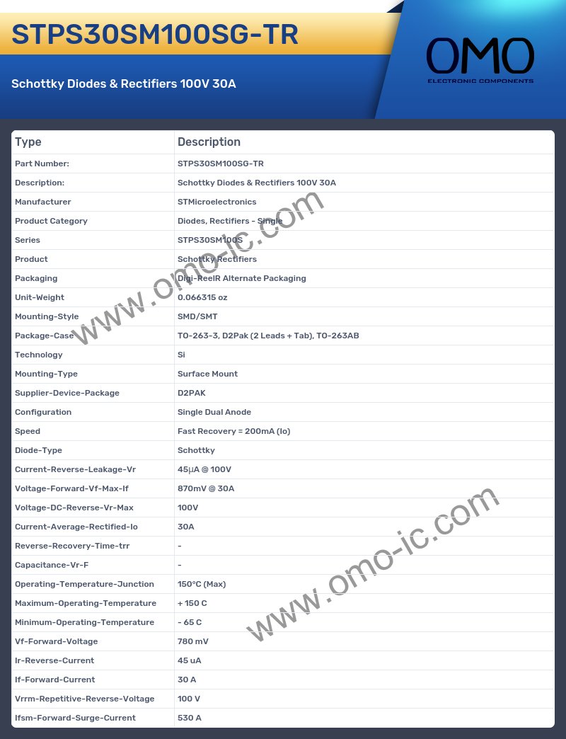 STPS30SM100SG-TR