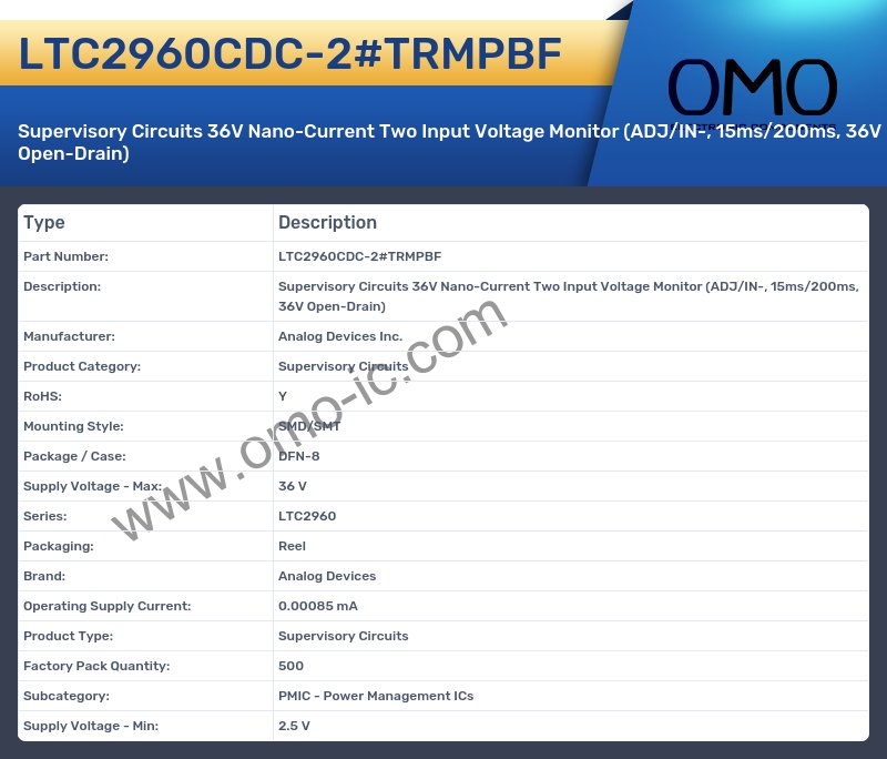 LTC2960CDC-2#TRMPBF