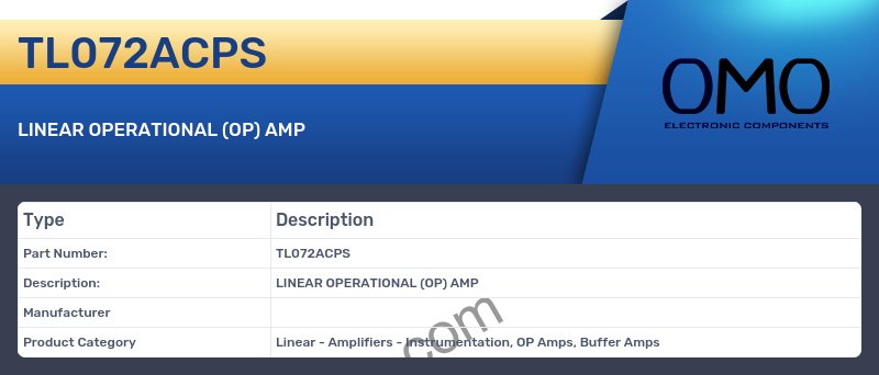 TL072ACPS