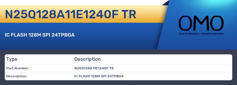N25Q128A11E1240F TR