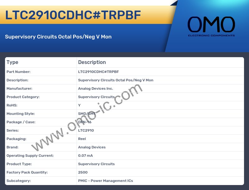 LTC2910CDHC#TRPBF