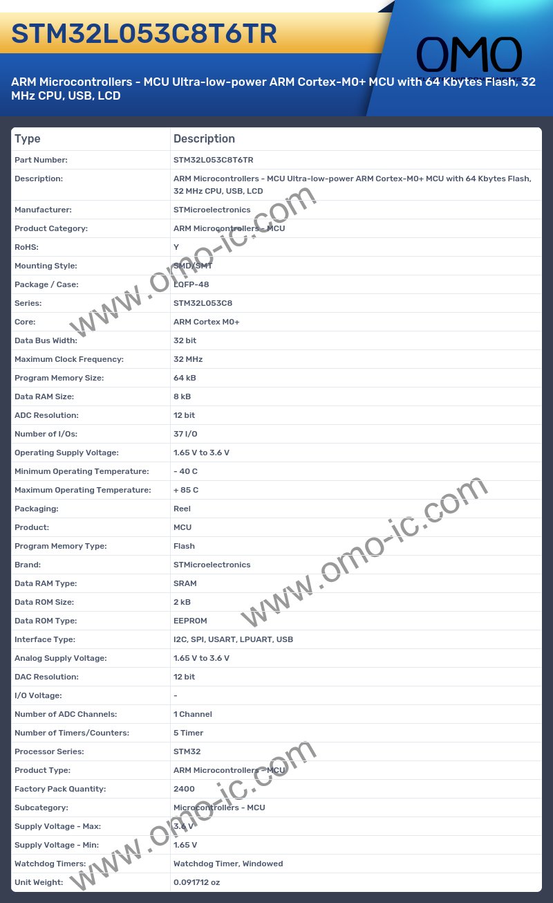 STM32L053C8T6TR
