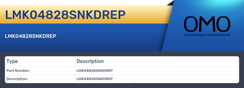 LMK04828SNKDREP