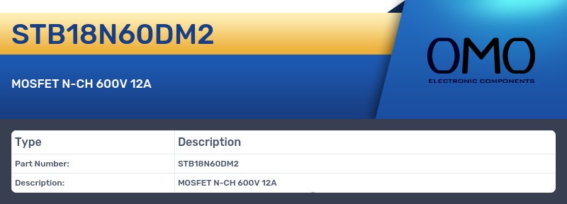STB18N60DM2