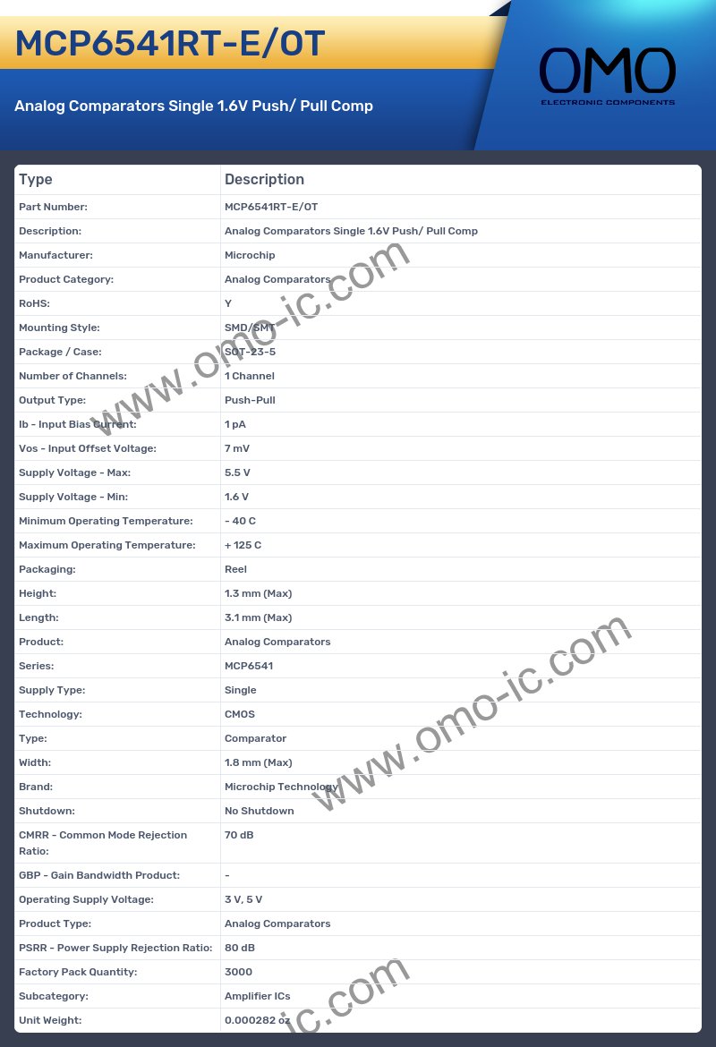 MCP6541RT-E/OT