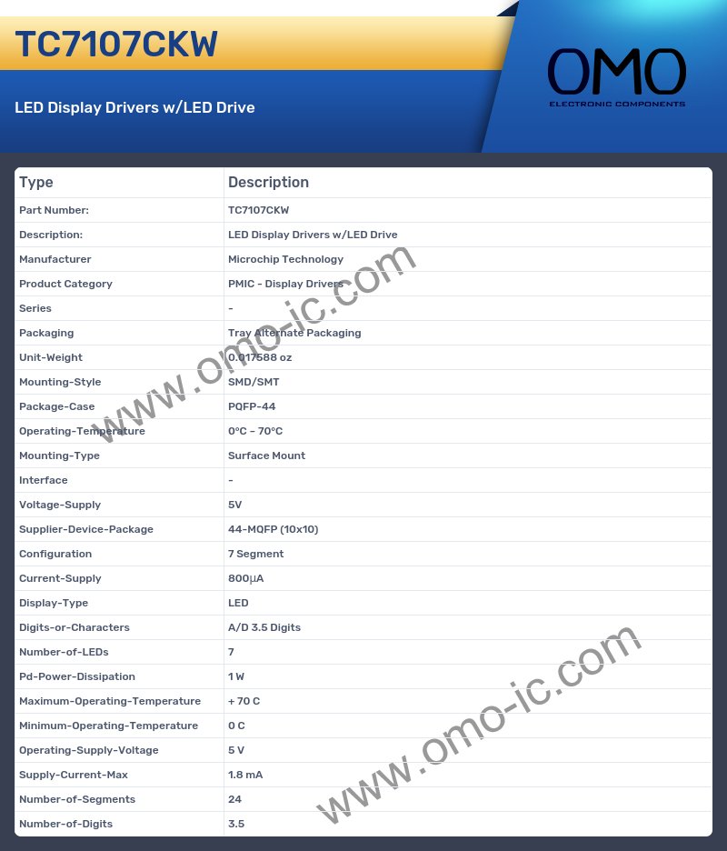 TC7107CKW
