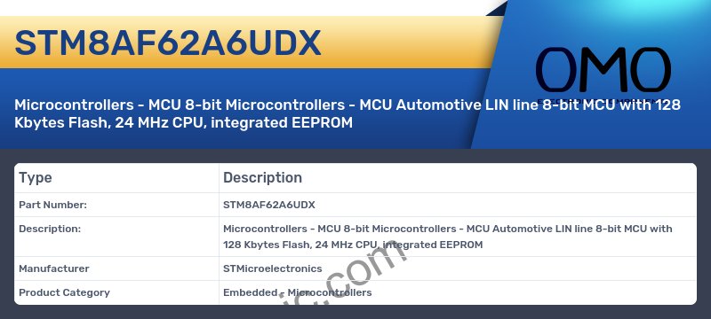 STM8AF62A6UDX