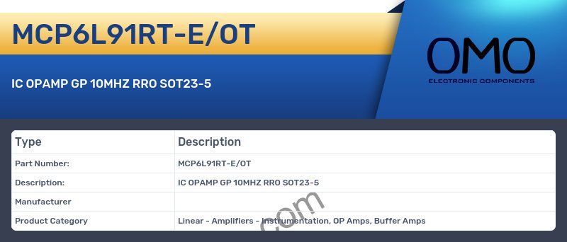 MCP6L91RT-E/OT