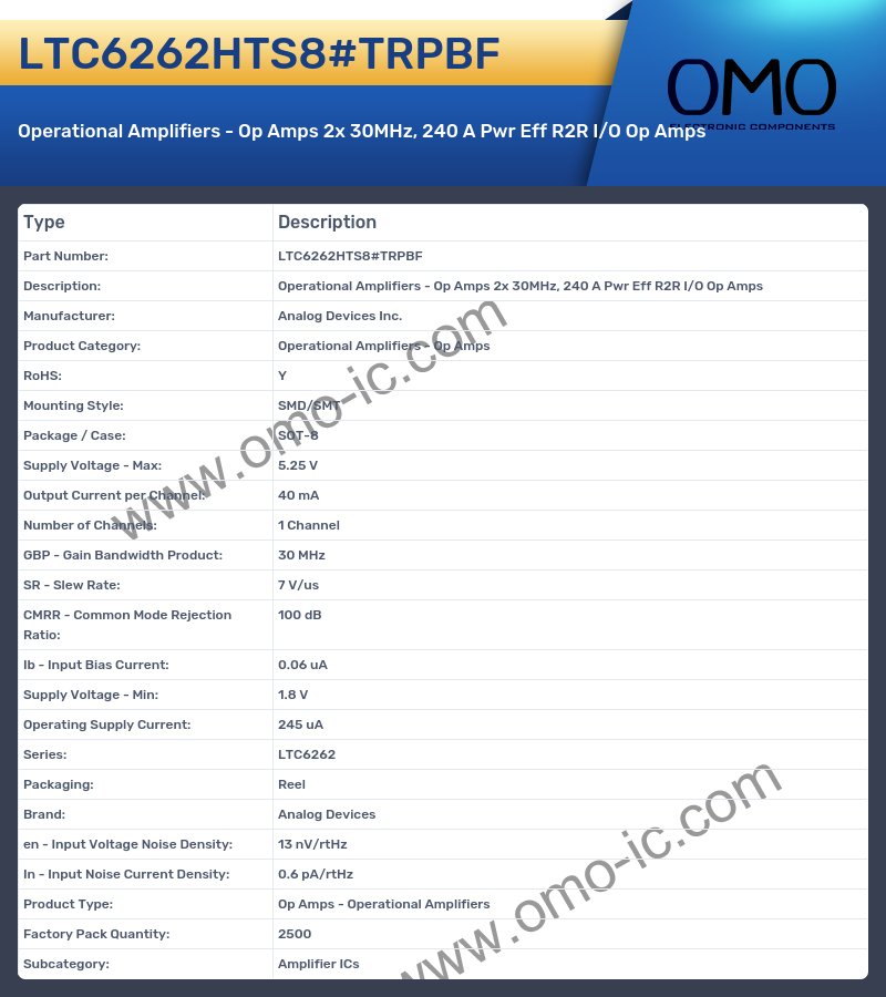 LTC6262HTS8#TRPBF