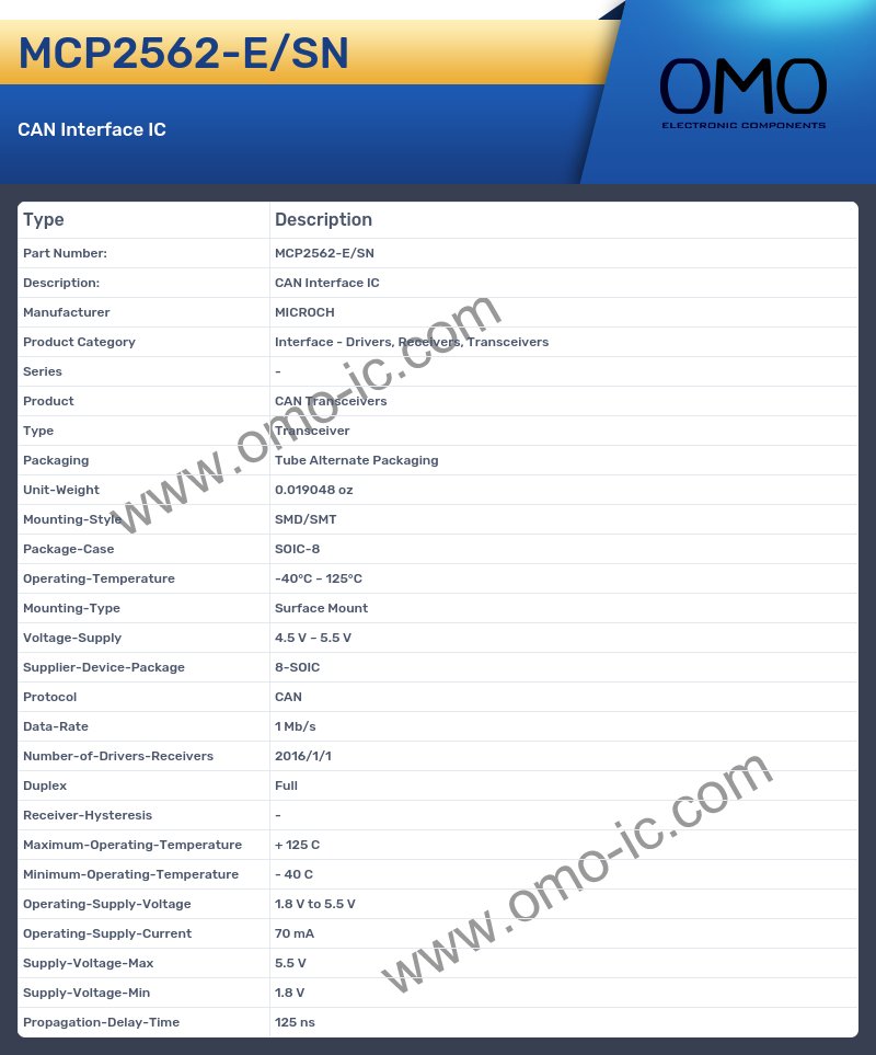 MCP2562-E/SN