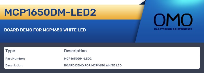 MCP1650DM-LED2