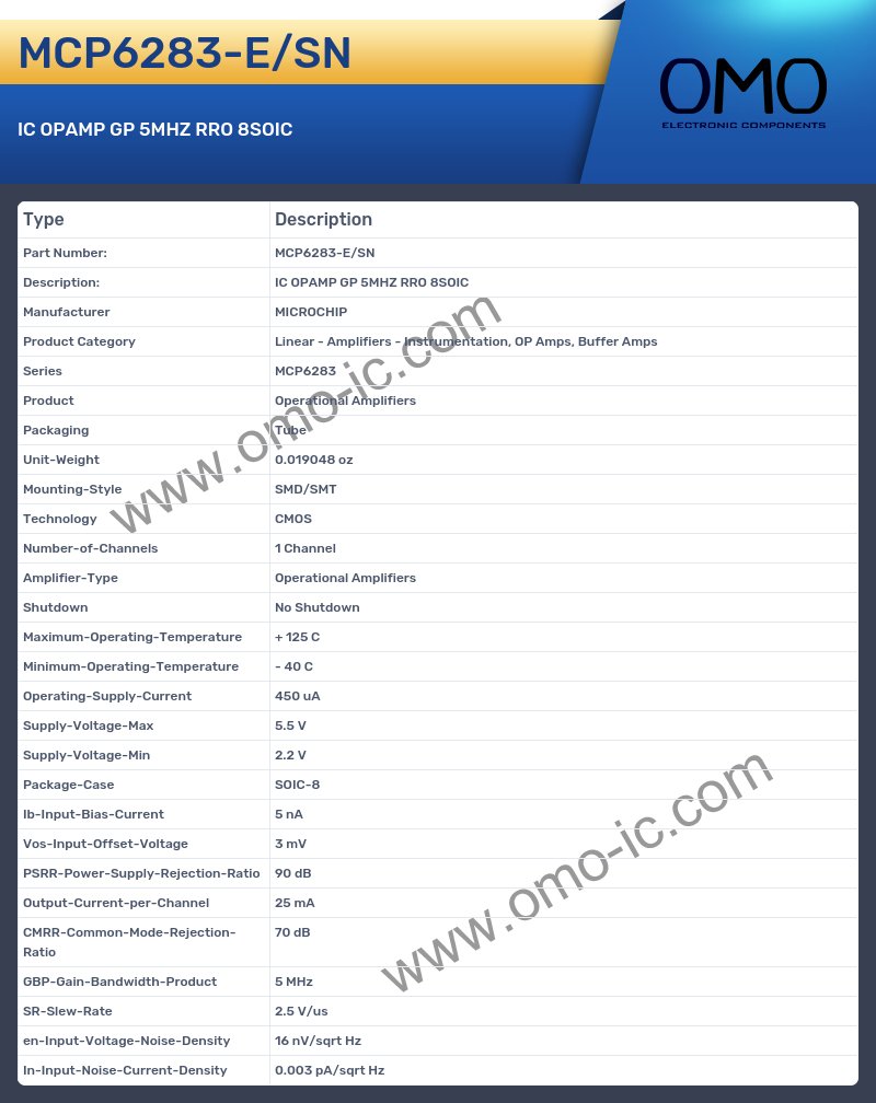 MCP6283-E/SN