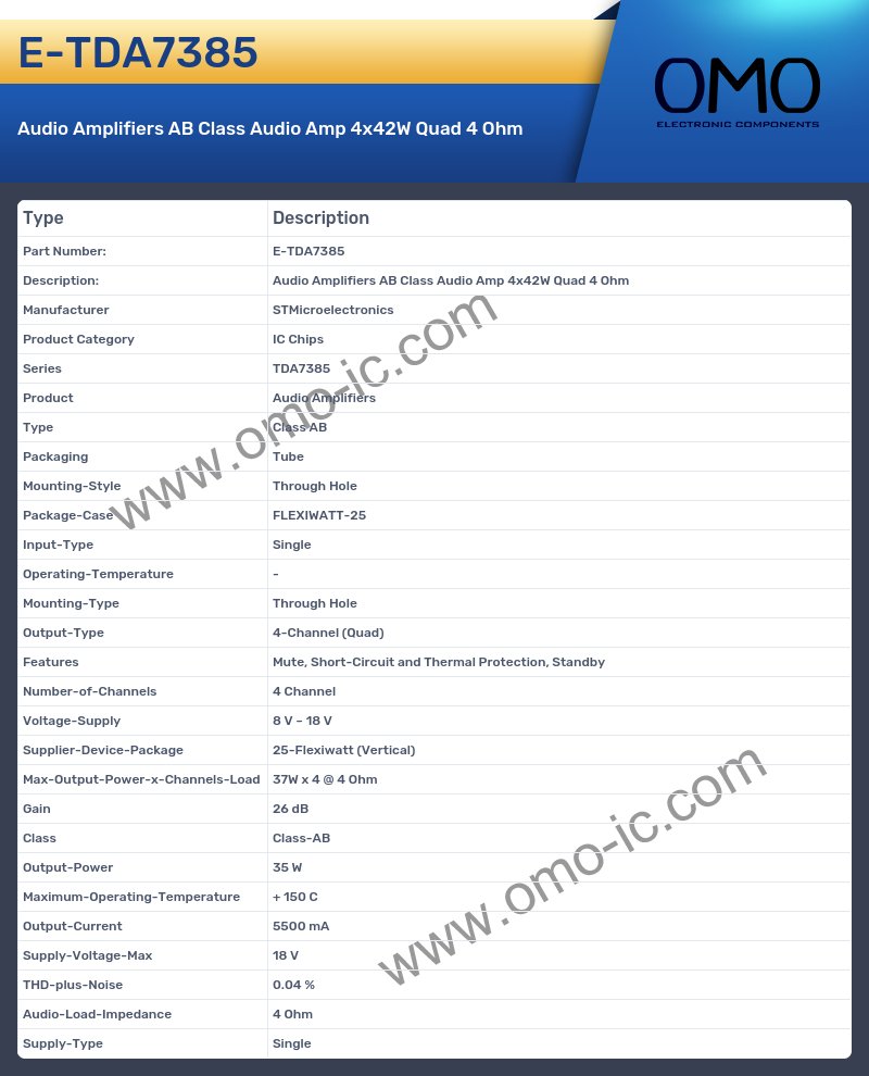 E-TDA7385