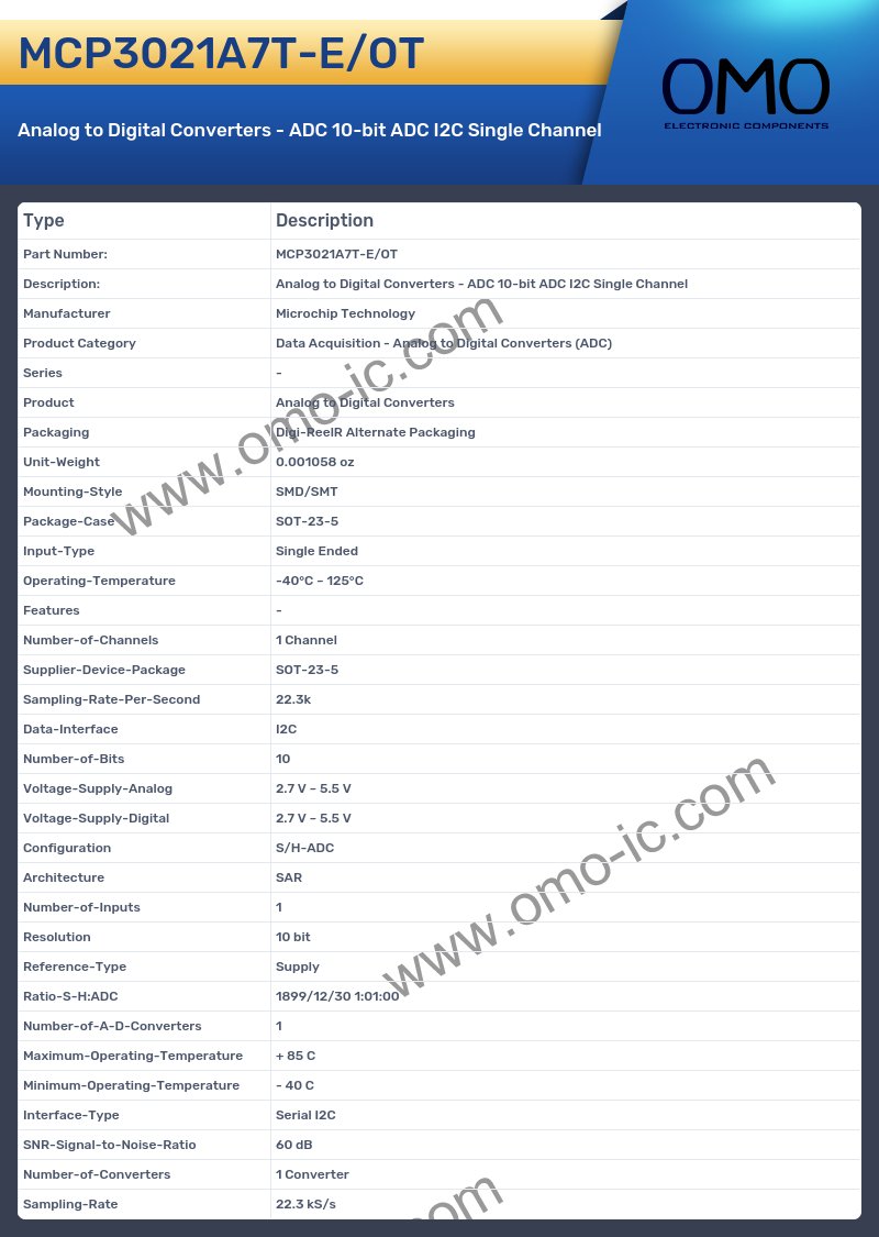 MCP3021A7T-E/OT