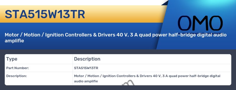 STA515W13TR