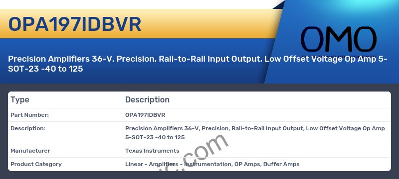 OPA197IDBVR
