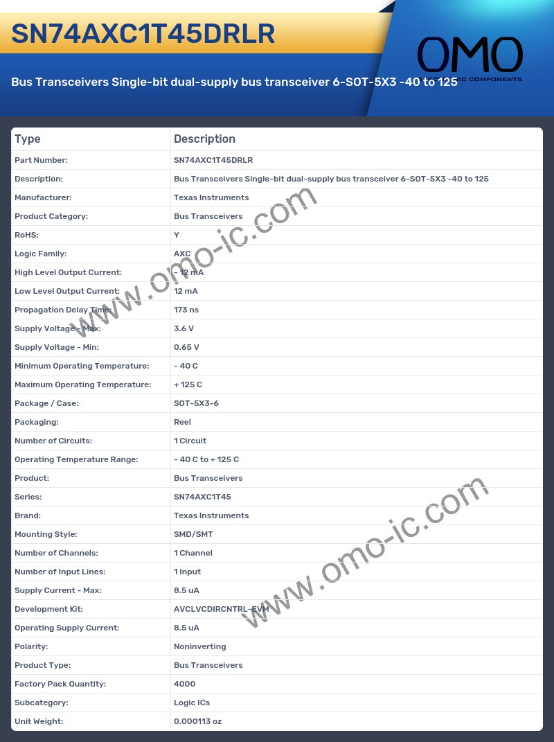 SN74AXC1T45DRLR
