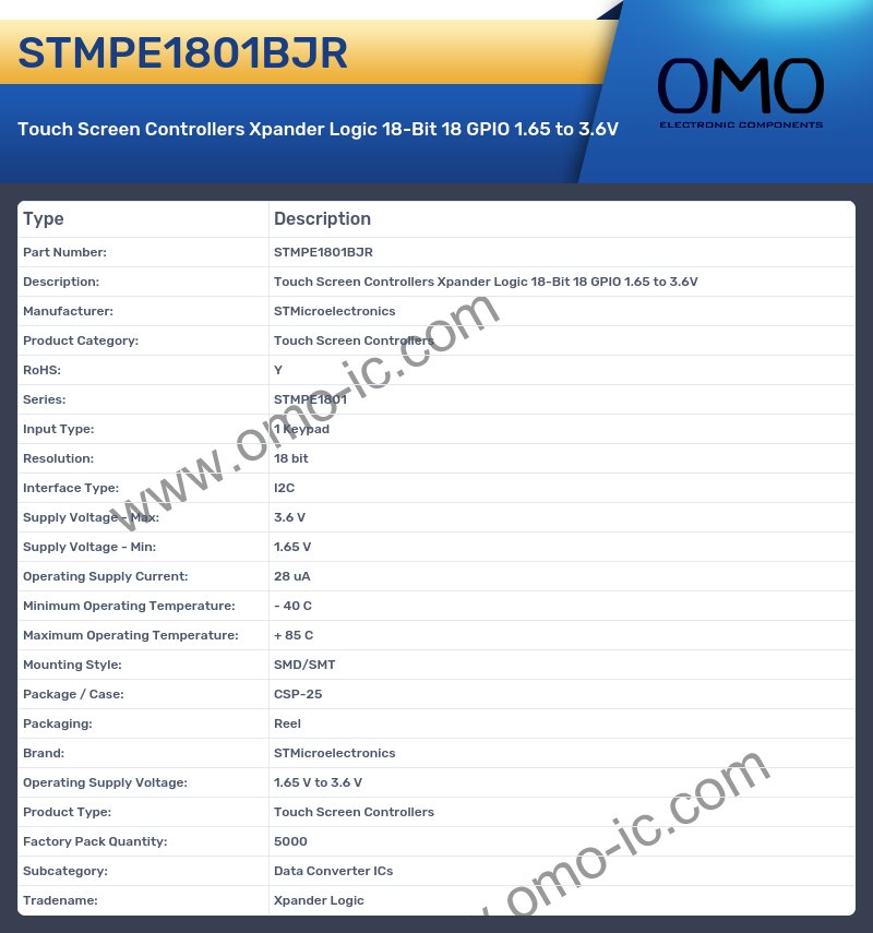 STMPE1801BJR