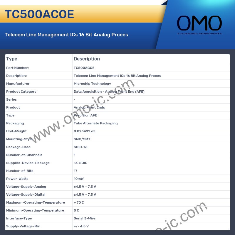TC500ACOE