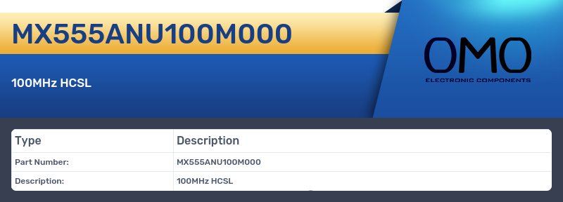 MX555ANU100M000