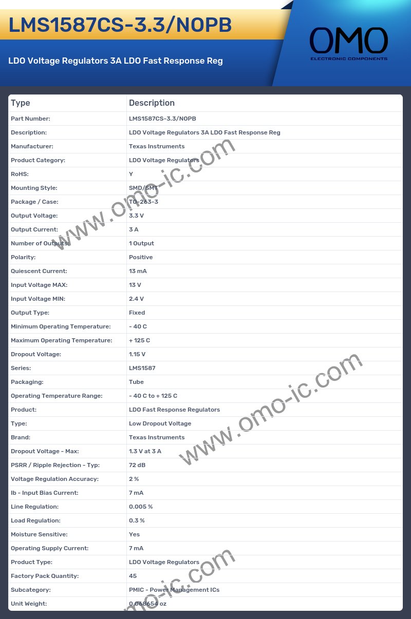 LMS1587CS-3.3/NOPB