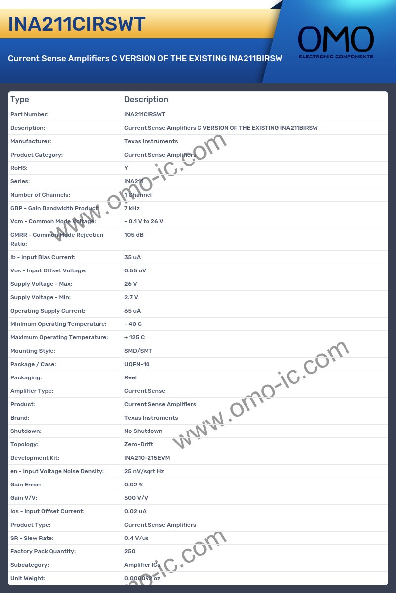INA211CIRSWT